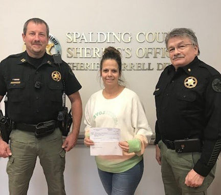 Donation to benefit Santa Sheriff